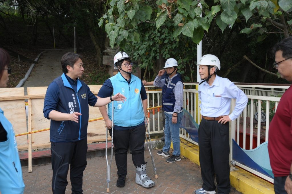 LINE_ALBUM_0404強震重創花蓮-魏嘉彥陪同陳建仁巡視災區_240404_2 - 尚新聞 Sun News 強震重創花蓮 魏嘉彥陪同陳建仁巡視災區,花蓮市公所提供