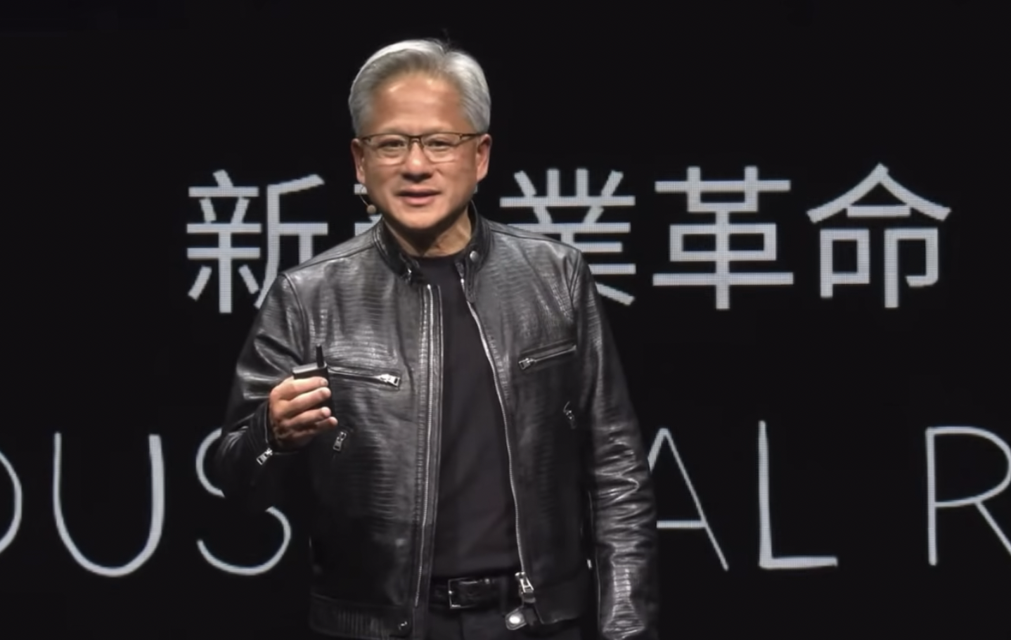 AI教父黃仁勳。(圖/NVIDIA youtube))